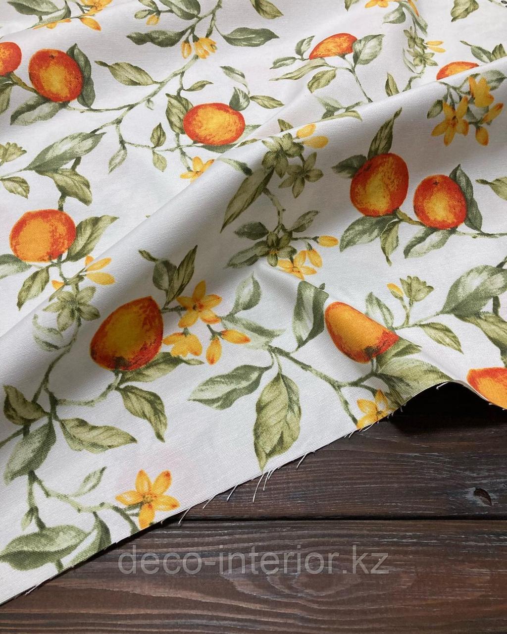 Ткань с фруктовым принтом и тефлоновой пропиткой для скатертей, фартуков, подушек, штор,обивки - фото 7 - id-p88821657