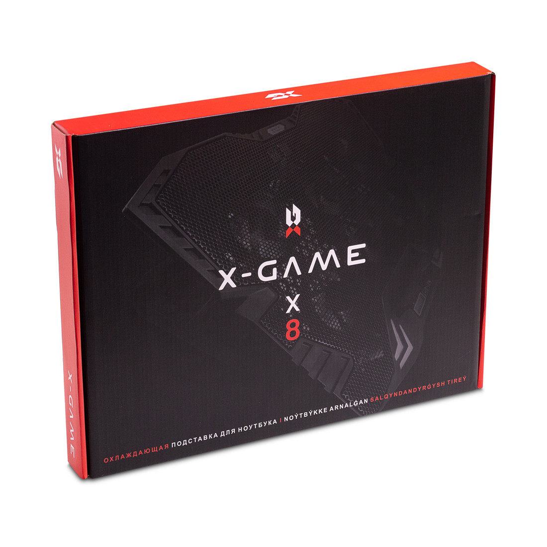 Охлаждающая подставка для ноутбука X-Game X8 15,6", USB 2.0, Чёрный - фото 3 - id-p88806997