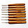 Набор тонких крючков для вязания с бамбуковой ручкой, фото 6