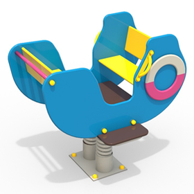 Качалка на пружине Кораблик