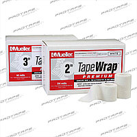 Когезивная повязка бинт 26059 Mueller TAPEWRAP PREMIUM, 7.5см × 5.5м, 16 рул