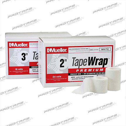 Когезивная повязка бинт 26059 Mueller TAPEWRAP PREMIUM, 7.5см × 5.5м, 16 рул, фото 2