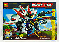 Конструктор BELA Cyclone Army Робот (пластиковый), 371pcs 9711 Конструктор BELA Cyclone Army Робот (пластиковый), 371pcs