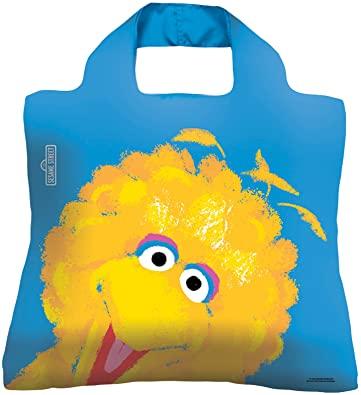 Женская модная сумочка авоська.Sesame Street Bag 3 ( Big bird ). Envirosax