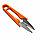 Ножнички для обрезки нитей с пластиковой ручкой, фото 3