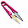 Ножнички для обрезки нитей с пластиковой ручкой, фото 4