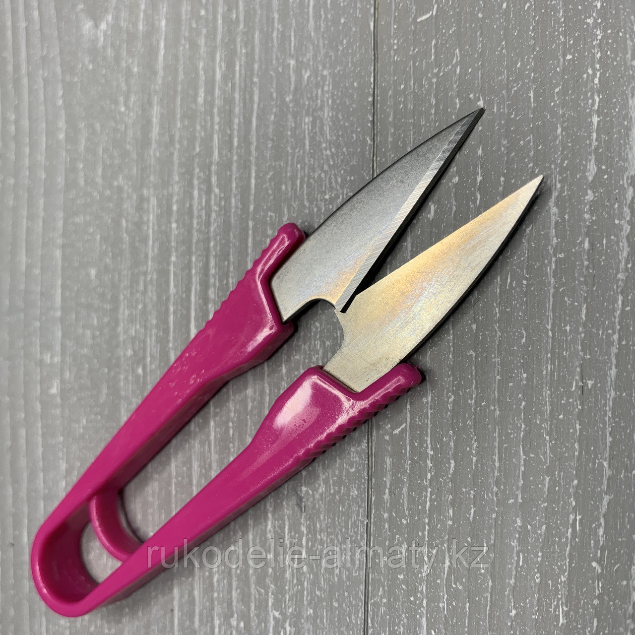Ножнички для обрезки нитей с пластиковой ручкой - фото 5 - id-p57780085