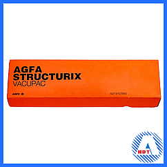 Промышленная рентгеновская пленка Agfa Structurix D4 Pb VacuPac 10x40 (100 листов)