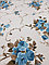 Ткань с цветочным принтом и тефлоновой пропиткой для скатертей, фартуков, подушек, штор,обивки, фото 2