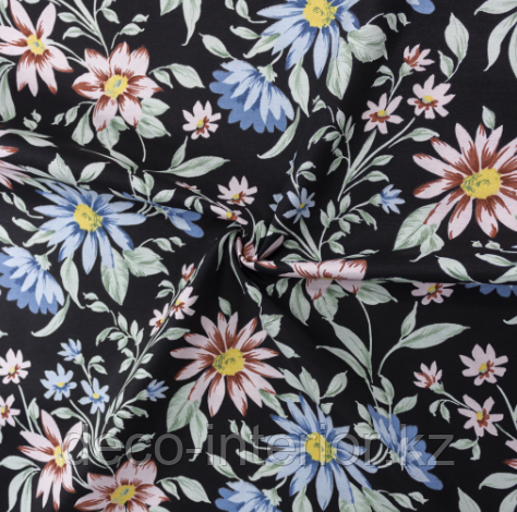 Ткань с цветочным принтом и тефлоновой пропиткой для скатертей, фартуков, подушек, штор,обивки - фото 4 - id-p88827838
