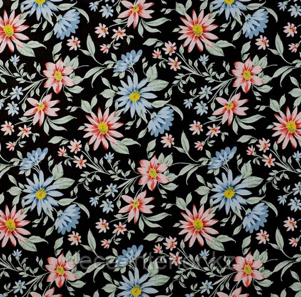 Ткань с цветочным принтом и тефлоновой пропиткой для скатертей, фартуков, подушек, штор,обивки - фото 5 - id-p88827838
