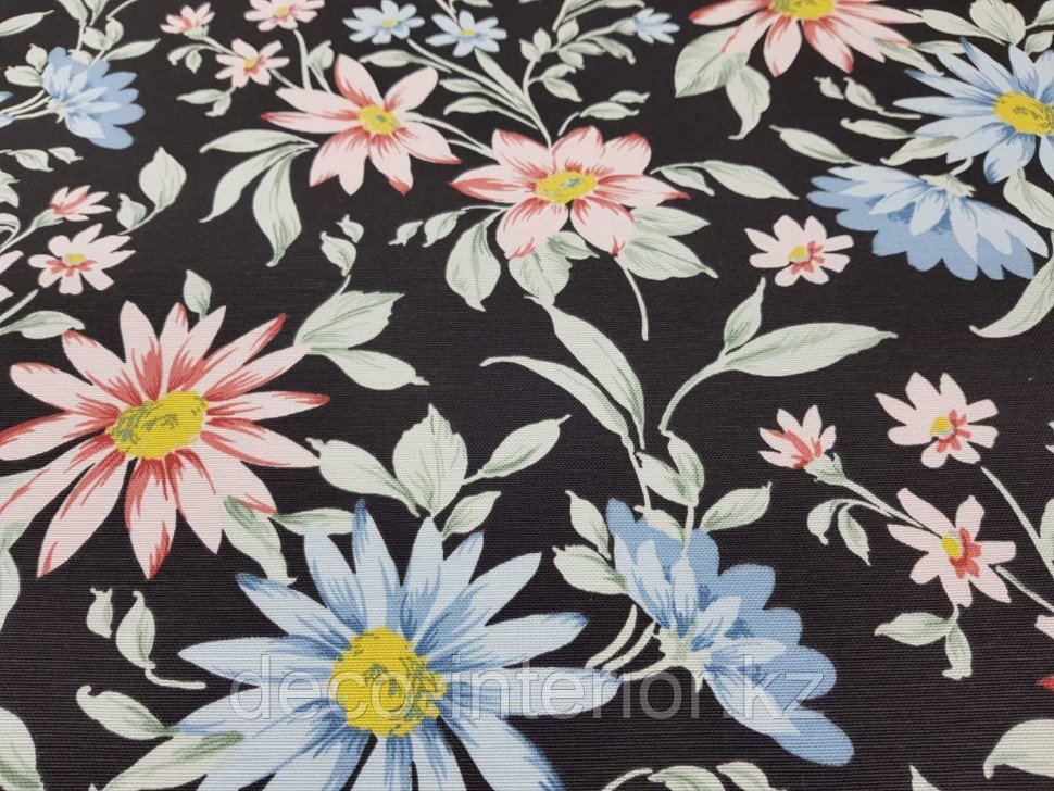Ткань с цветочным принтом и тефлоновой пропиткой для скатертей, фартуков, подушек, штор,обивки - фото 7 - id-p88827838