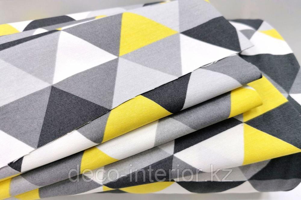 Ткань с геометрическим принтом и с тефлоновой пропиткой для скатертей, фартуков, подушек, уличных штор - фото 4 - id-p88827880