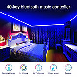 Музыкальный RGB контроллер c bluetooth и пультом для ленты 5050 2835 3528, фото 6