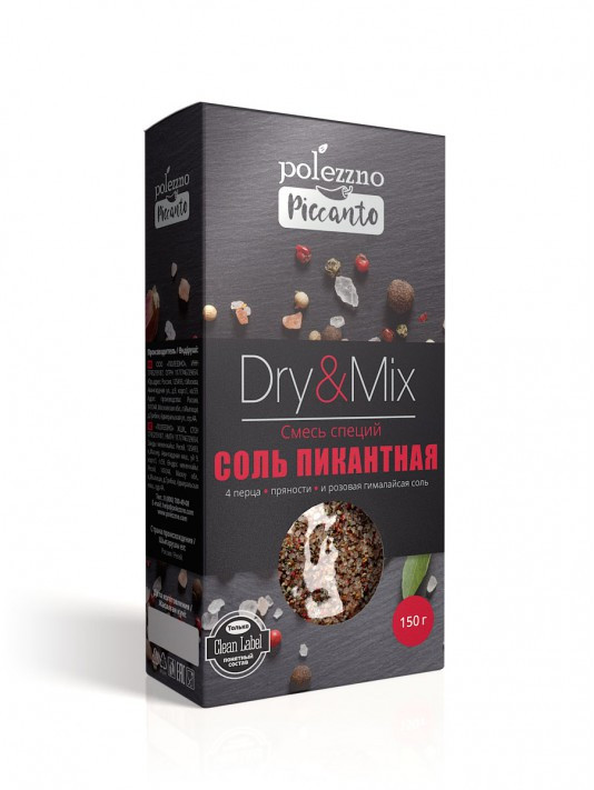 POLEZZNO Смесь специй "Соль пикантная",150 г