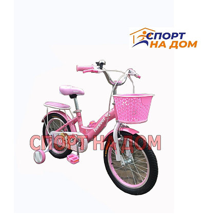 Велосипед детский Forever "Корона" (розово-лиловый) на 3-4 года, фото 2