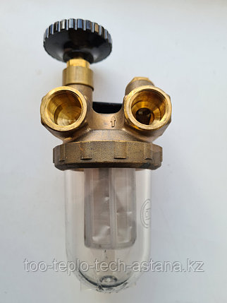 Топливный фильтр Oventrop 1/2" (подача - обратка) для дизельных горелок, фото 2