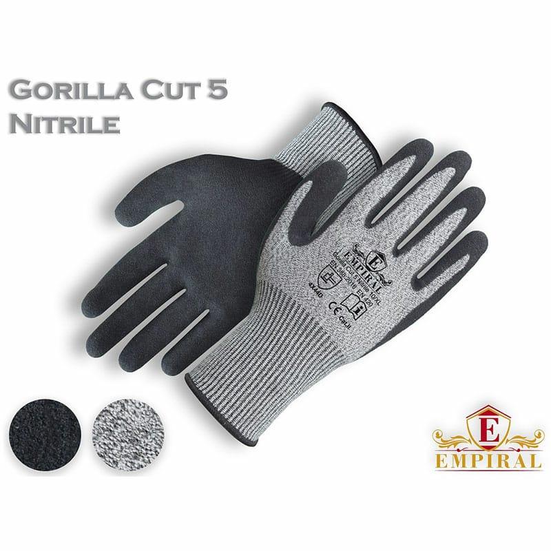 Перчатки с защитой от порезов Gorilla Cut 5 Nitrile - фото 1 - id-p88843775
