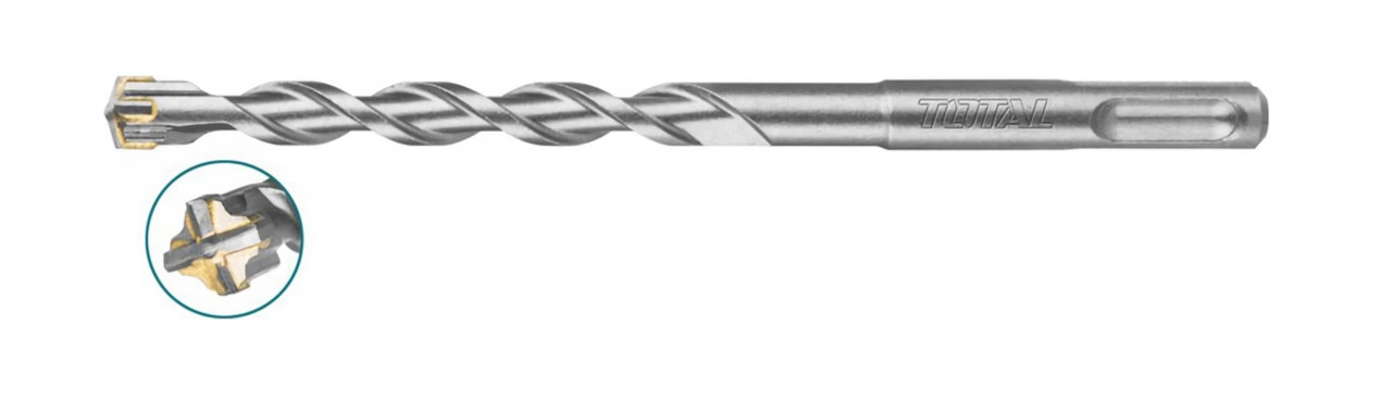 Бур sds plus крестообразный наконечник 6x160 TAC310602C