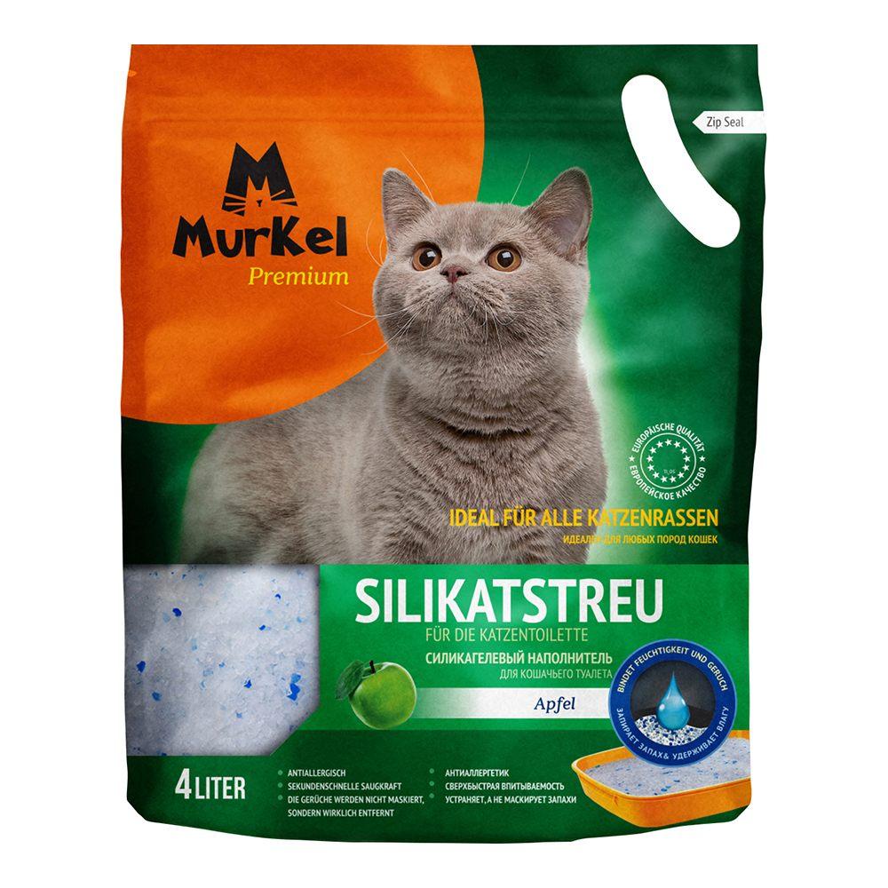 Murkel (Муркель) Силикагелевый наполнитель Яблоко, 4 л
