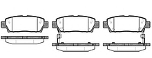 Тормозные колодки YOTO G-261(MD 2131M)(REMSA 632.02)