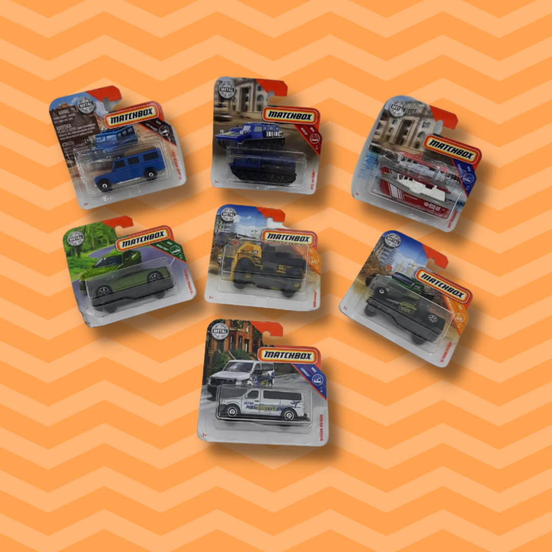 Matchbox, Город Героев. Коллекция машинок в ассорт.(75)