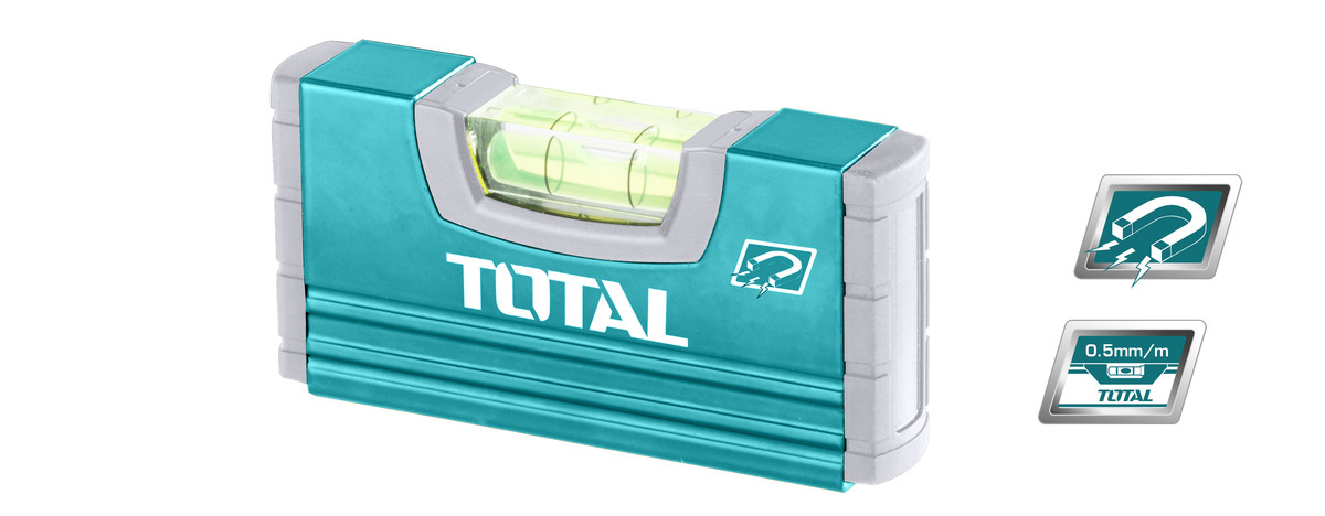 Уровень мини магнитный 100мм Total TMT20105M