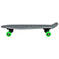 Скейтборд Пенниборд 56 х 15 см, колеса PVC 50 мм, пластиковая рама, цвет серый, фото 2