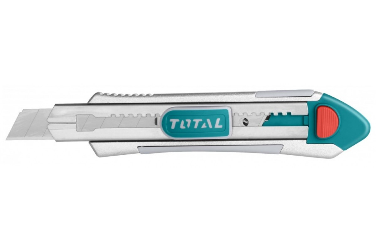 Нож выдвижной сегментированный 18мм TOTAL TG5121806