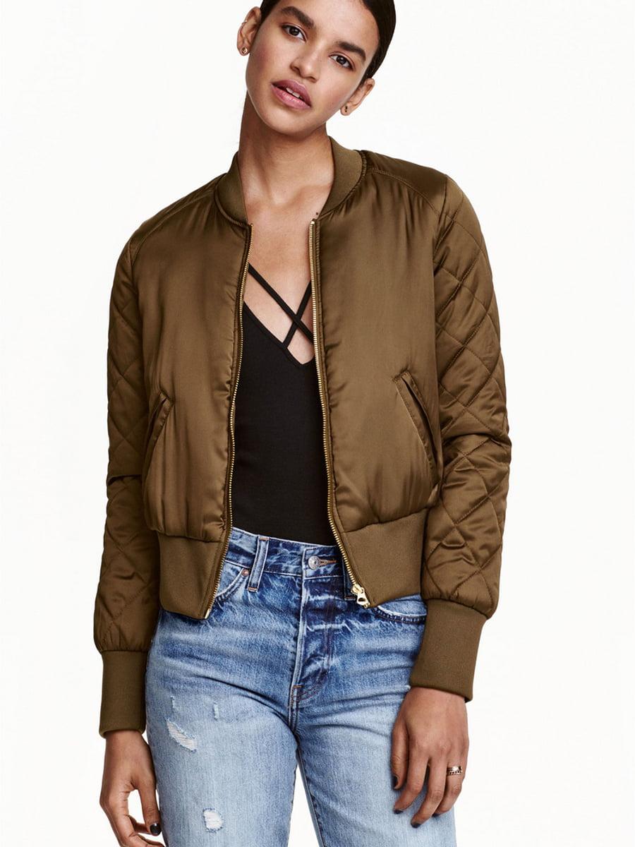 H&M Женская куртка - бомбер-Т1