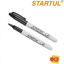 Маркер перманентный фетровый черный STARTUL PROFI (ST4350-01) (толщ. линии 1.5 мм)