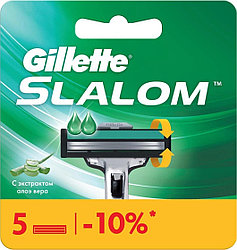 Сменные лезвия Gillette Slalom, 5 шт