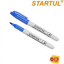 Маркер перманентный фетровый синий STARTUL PROFI (ST4350-02) (толщ. линии 1.5 мм)