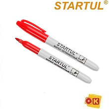 Маркер перманентный фетровый красный STARTUL PROFI (ST4350-03) (толщ. линии 1.5 мм)