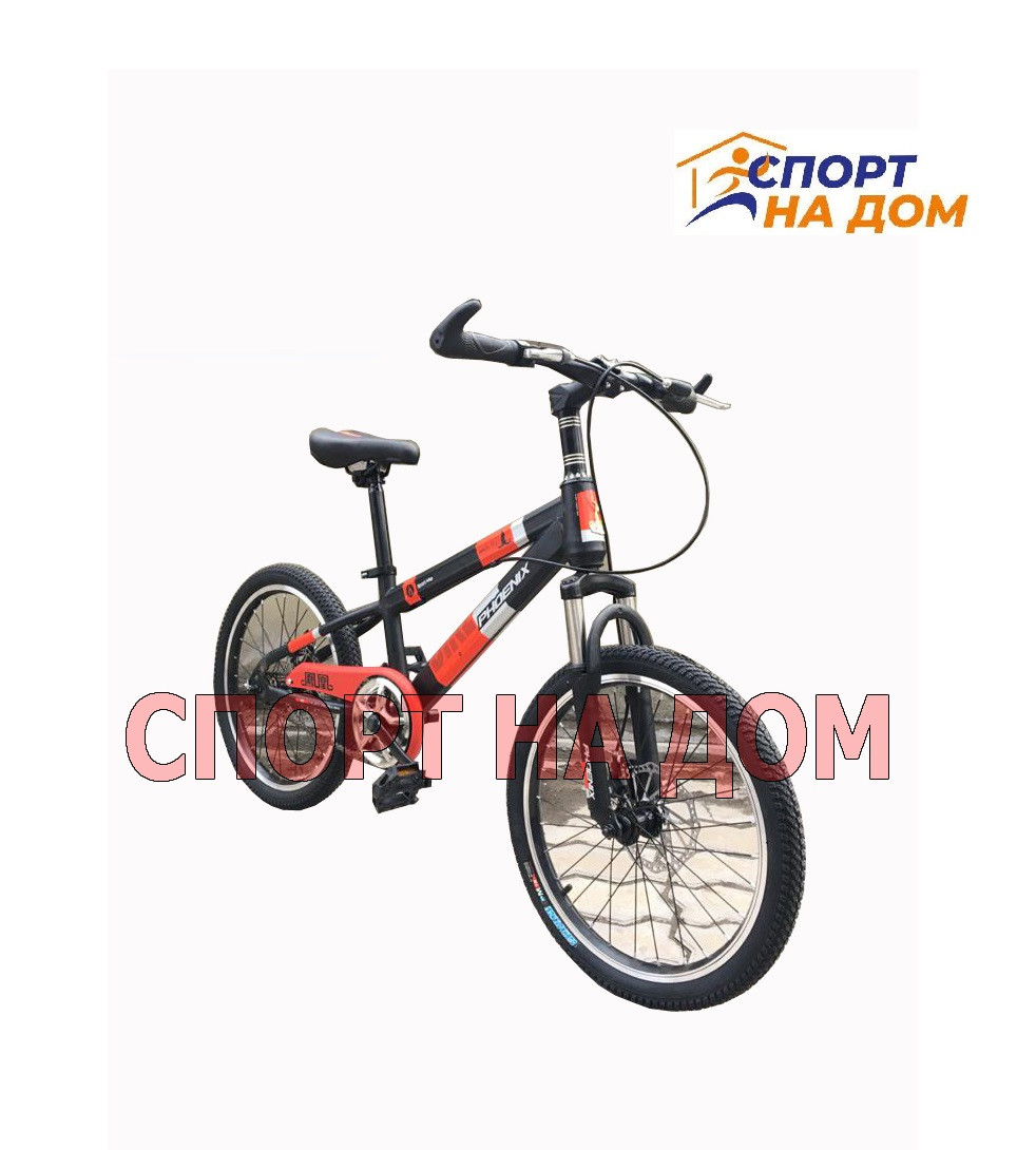 Горный велосипед Phoenix (черно-красный)