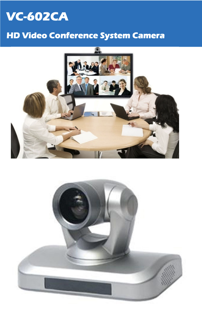 VC-602CA (HD Video Conference System Camera, Камера системы видеоконференцсвязи HD) - фото 2 - id-p88865178