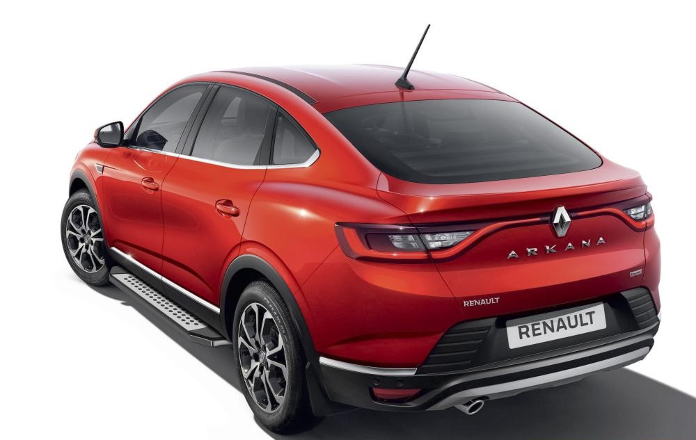 Пороги "Bmw-Style" Nissan Terrano (2010-2016)/Duster (2011-2015)/Arkana (2019-2021)/Kaptur (2020-202