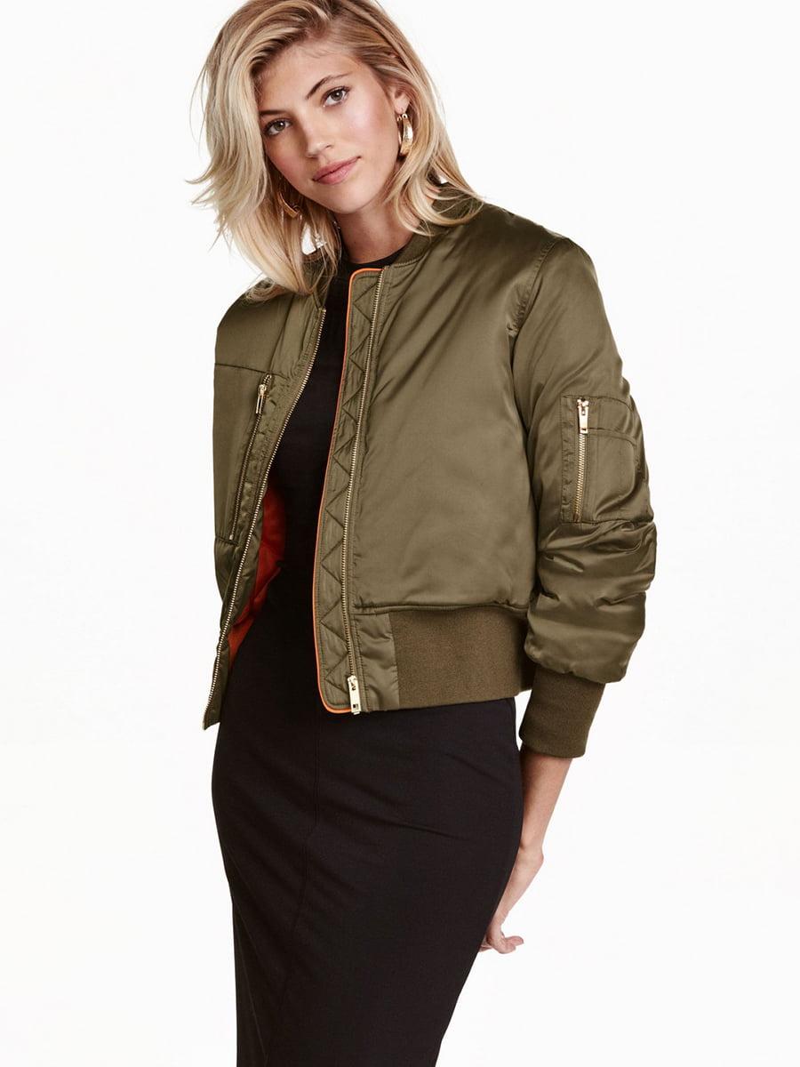 H&M Женская куртка - бомбер-Т1