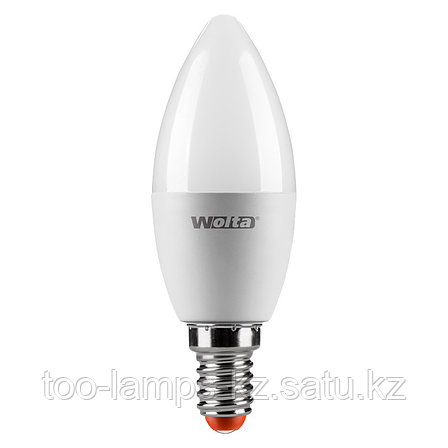 Лампа LED WOLTA LX C37 8Вт 640лм Е14 3000К    1/50, фото 2
