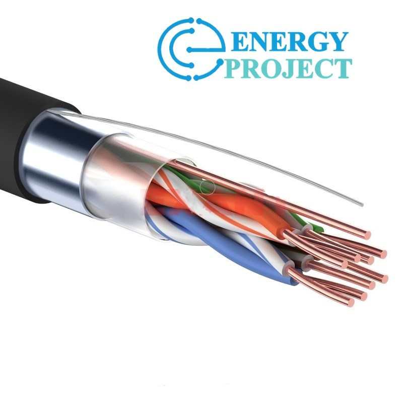 Кабель FTP 4PR 24AWG CAT5e 305м OUTDOOR PROCONNECT
