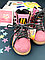 MINICAN обувь нубук детские ботинки на шнурках и замке модная детская теплая обувь, фото 2