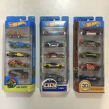 Набор моделек «Hot Wheels» 5 шт, Оригинал металлические, в коробке, фото 2