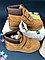 MINICAN обувь желтый нубук ботинки на липучках детские замшевые, фото 2