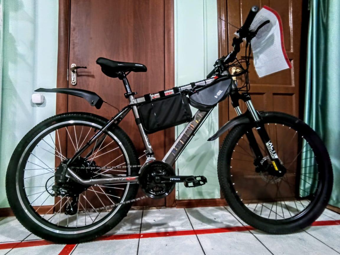 Эл. вел. MXUS, 48v 1000w (max 1500 w), аккум. 48v 25A/H. Рама 19". Колеса 26". Гидравлика.