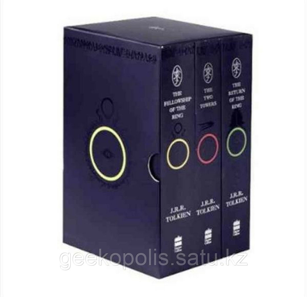 Lord of the Rings Box Set, Комплект книг Властелин Колец на английском языке, Мягкий переплет