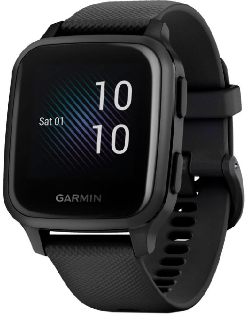 Спортивные часы Garmin VENU Sq Music with Black with Slate Bezel