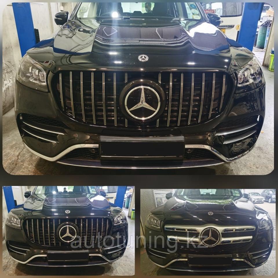 Решетка радиатора GT Panamericana на Mercedes Benz GLS X167 2020+