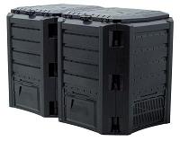 Ящик для компоста (компостер садовый) 800л Prosperplast Module IKSM800C-S411 черный