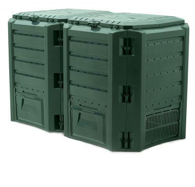Ящик для компоста (компостер садовый) 800л Prosperplast Module IKSM800Z-G851 зеленый - фото 1 - id-p88909163