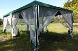 Садовый шатер беседка для дачи Green Glade 1056 с москитной сеткой, 18 кв/м, фото 3